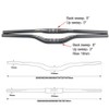 downhill mountain bike bars,MTB Carbon Handlebars Mountain Bike Handlebars carbon