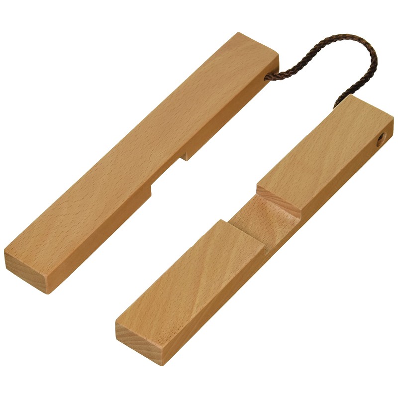 17222 Wooden Pot Mat, Small, 7.1 inches (18 cm), Cloth