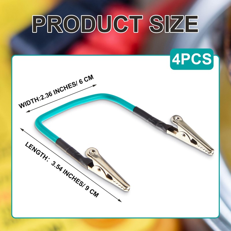 Tandefio 4 Pcs No Hands Wire Holder for Soldering Green