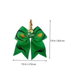 WOONEKY 2pcs Girls Hair Clips Hair Bows Ribbons Alligator Clip Barrettes for Women