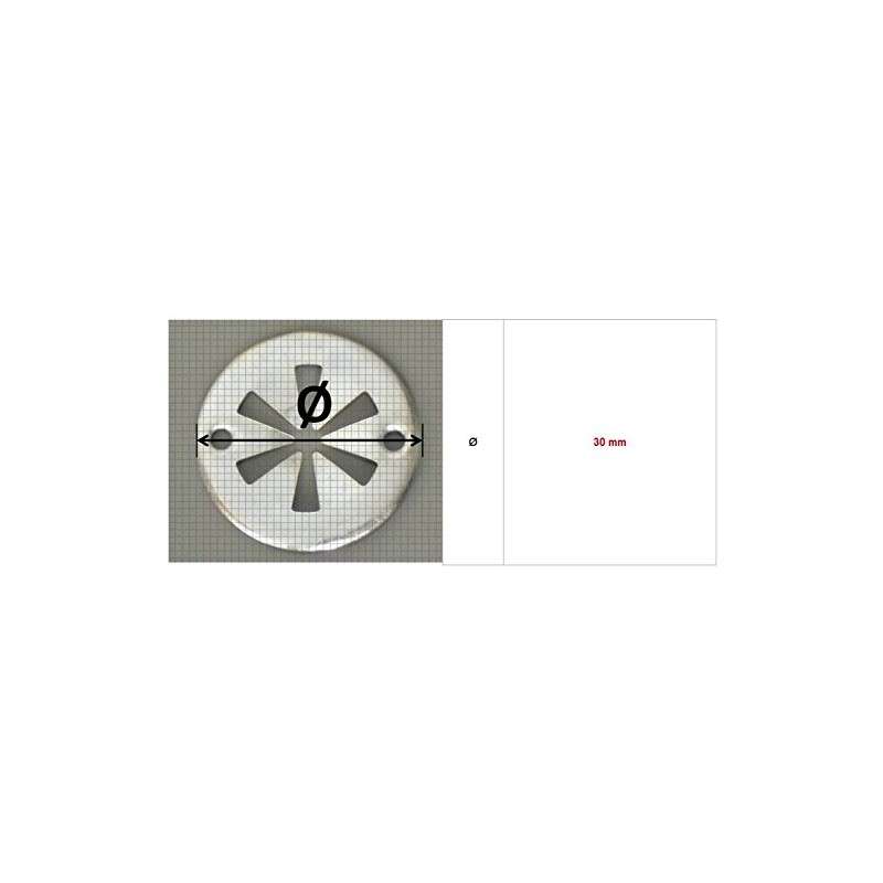 Unknown 10x Metal Locking Star Washers - Underbody Heat Shield