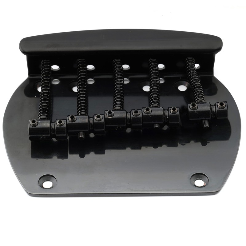 Musiclily Pro 16mm Steel 5-String Bass Bridge for Musicman Style