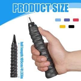 SGERUFZ Grip Tape Non-Slip Overgrip for Tennis Badminton Squash EVA Foam Strips Optimal Grip for Racket Pack of 5