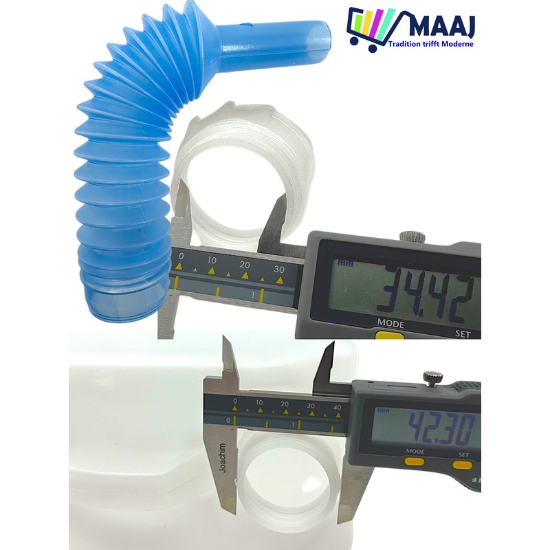 MAAJ 2 x Filling Aid / Filling Hose DIN45 Flexible