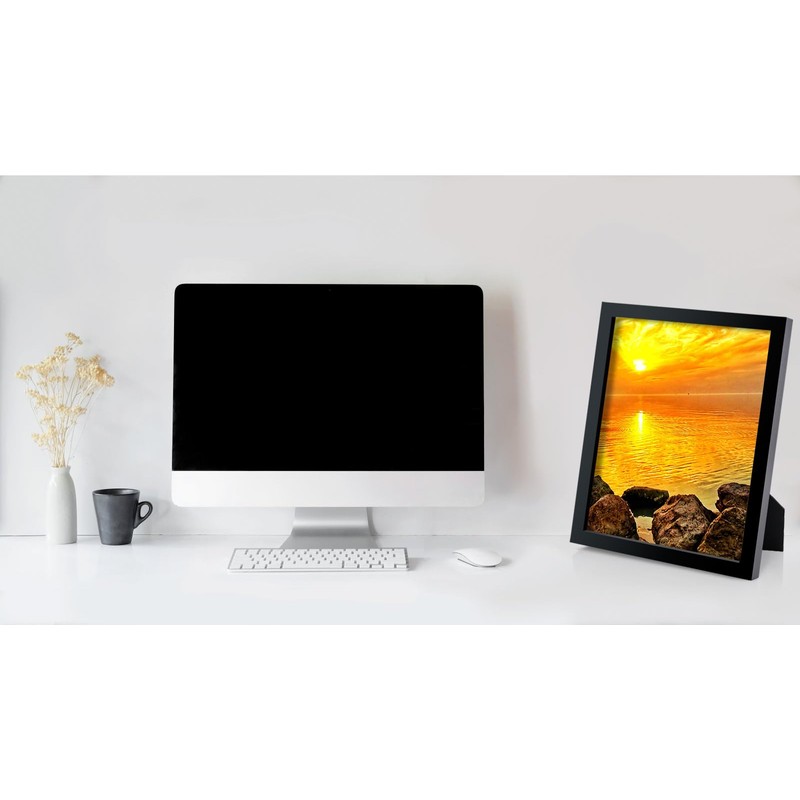 RPJC 11x14 inch Picture Frame Made of Solid Wood and