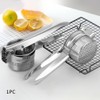 Potato Ricer, 15oz Stainless Steel Potato Masher with Ergonomic Handle