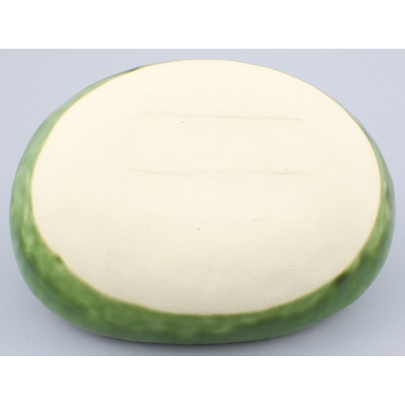 Seto Ware 027-0006 Efu Kiln Oval Small Bowl Oribe Asanoha