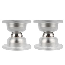 AIXXCUVQ 2pieces RV Magnetic Door Catch Door Stopper Motor Home Accessories for Camper for RV Camper Trailer Accessories, Transparent