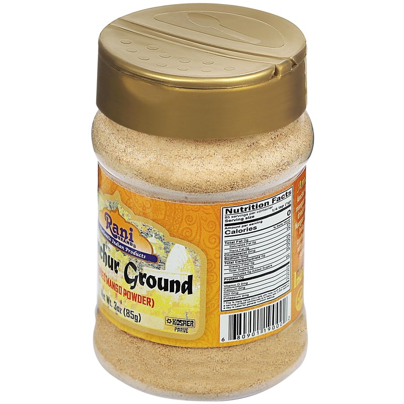 Rani Amchur (Mango) Ground Powder Spice 3oz (85g) PET Jar
