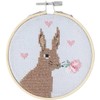 Rico Design Embroidery Kit: Embroidery Kit for Easter, Diameter 10