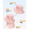 FURTALK Baby Toddler Sun Hat Bucket Hat with Neck Flap