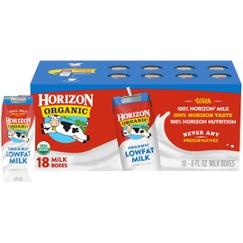 Horizon Organic Horizon Organic Shelf-Stable 1% Low Fat Milk Boxes, 8 fl oz, 18 Pack
