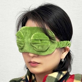 Frog eye patch, sleep blindfold Nap mask 2ea