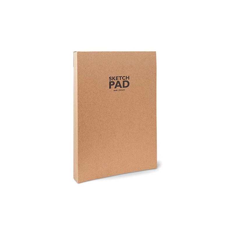 Sketchbook Honsell 34504 Sketchpad Kraft Sketch Pad Glued Top DIN