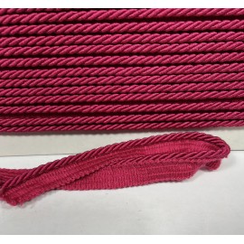 Unbranded Mini Cord Trim Piping Upholstery Pillows 4mm Fuchsia Pink Red - By the Yard