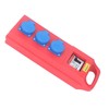 Portable Socket Box 3 Position 3 Hole Outlet IP54 Mobile