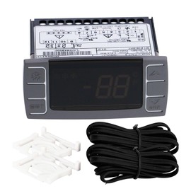 SYWAN XR06CX-4N1F1 Temperature Controller for 120V 50-60hz Commercial Refrigerators/Freezer, with Programmable Temperature Controller Temperature Sensing Probe