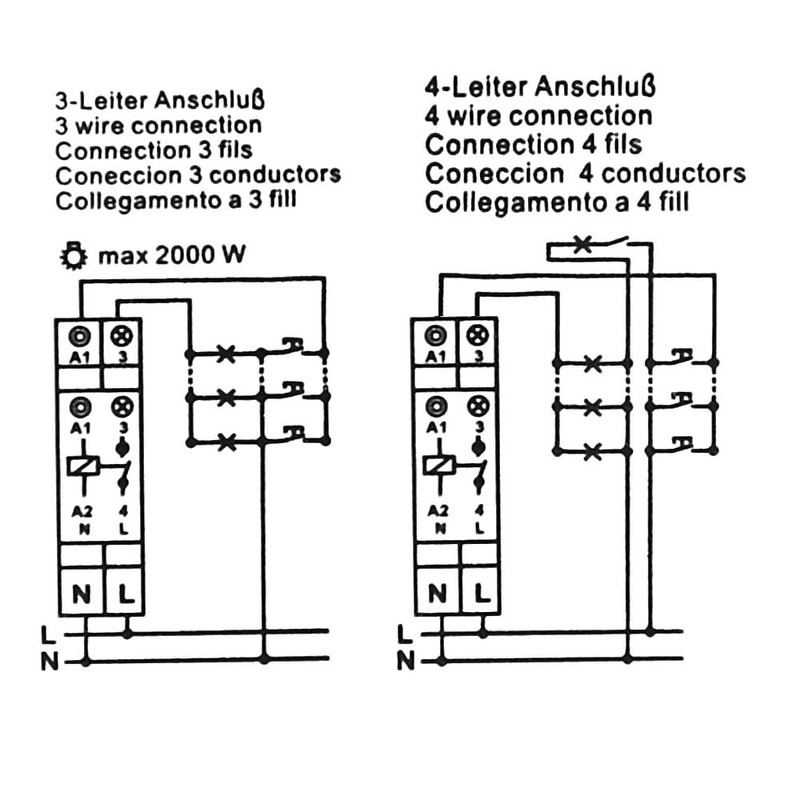 Wittko Product Staircase Lighting Timer, 0.5 to 12 Minutes, 230