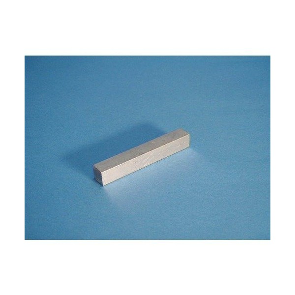 Easy Cutting Aluminum Square Bar 0.6 x 0.6 x 3.9
