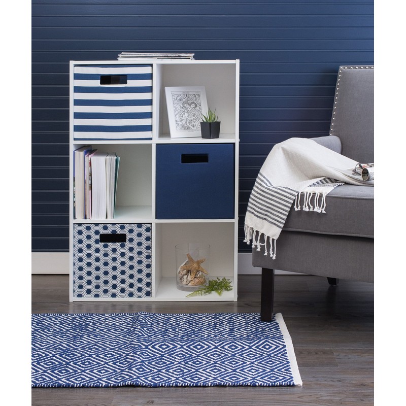 DII Foldable Fabric Storage Container for Nurseries, Offices, Closets, Home