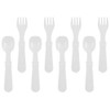 Re-Play Recycled Utensils (8pk), Ice Blue