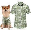 Kercynar Dog Shirt, Hawaii Dog Shirt Dog Style Floral Cool