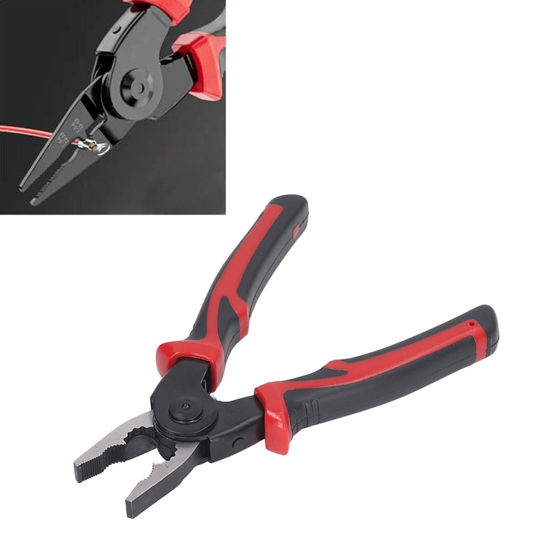 5 in 1 Wire Stripper Prevent Slip Handle Shear Pliers