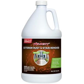 Velocity Exterior Rust Stain Remover | Rust Stain Remover for Vinyl Siding, Decks and More | 1 Gallon