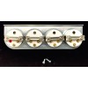 Dolphin Gauges 4 Gauge Under Dash Hang Down Insert Universal