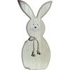 khevga khevga Decorative Easter Bunny Wooden Set of 2