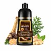 Champú Tinte Rubio Castaño Coloración Instantánea Natural Cabello Mujeres Hombres