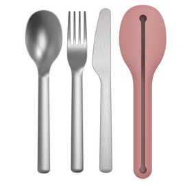 Berghoff Leo 3950130 3pc (S) Pink, Stainless Steel Cutlery Set – Cutlery Sets (50 mm, 25 mm, 190 mm