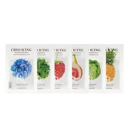 4+4 Cryo icing Mask Pack 6 types 1 random / 4+4 크라이오 아이싱 마스크팩 6종 택 1