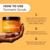Glo Melanin Turmeric Brightening Scrub for Hyperpigmentation and Exfoliation, w/