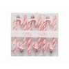 Pack of 6-13CM Glitter Candy Cane –Christmas Tree Hanging Decoration