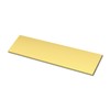 Uxney 5/16" x 2" x 8" Brass Bar Stock, 8x50x200mm