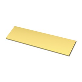 Uxney 5/16" x 2" x 8" Brass Bar Stock, 8x50x200mm Solid Brass Flat Bar for Knife Making, Scales, Spacers, DIY Crafts, Models and Repair