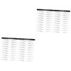 minkissy Sets Natural Look Eyebrow Stencils Brow Tint Stickers Artificial