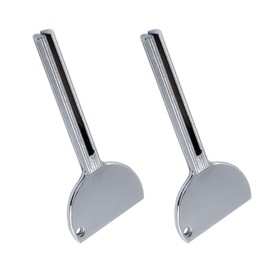 2 Pieces Stainless Steel Tube Squeezer Toothpaste Dispenser Squeezer Roller Wringer Colour Squeezer for Creams Paint Ointment