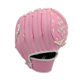 Baseball Glove,Softball Glove Outdoor Sports Teeball Practice Glove for Youth Baseball Exercise Training Glove(11.5in-Pink)