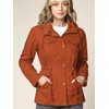 Lock and Love LL WJC643 Womens Pop of Color Parka