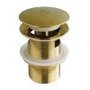 Kingston Brass VTDESHOEBB Trimscape Tub Drain Shoe, Brushed Brass, 2.75