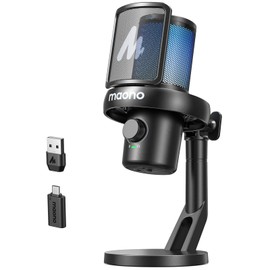 MAONO DM40 Gaming USB Microphone, Black