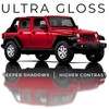 VViViD+ Ultra Gloss Metallic Candy Red Vinyl Car Wrap Premium