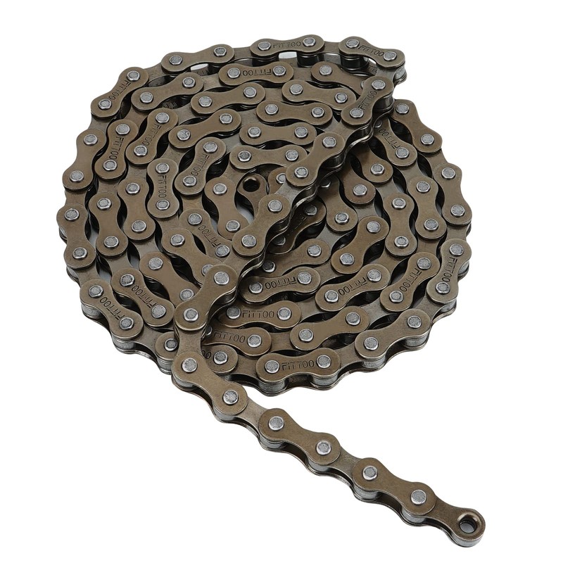 FITTOO Single Speed Bike Chain 1/2 x 1/8 Inch 114