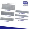 HW HAMWOO 18 Gauge Brad Nails (2",1-1/4",1",3/4",5/8",2/5 Inch),6000Pcs Galvanized 18GA