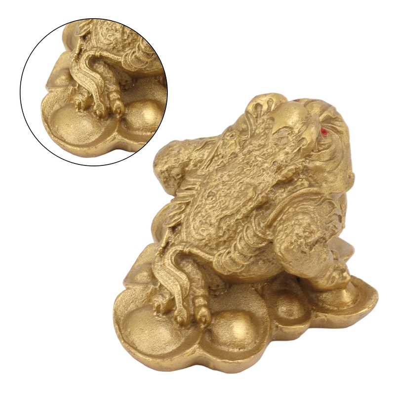 Money Toad Fortune Good Luck Attract Wealth Corrosion Resistant Three