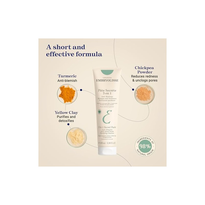 Embryolisse by Embryolisse, 3-In-1 Secret Paste -100ml/3.4oz