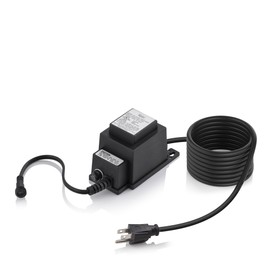 Alpine Corporation Outdoor 60W Replacement Transformer for Fountains and Lights