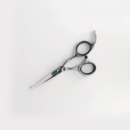 Groomers Simply G 4.5" Bull Nose Scissors | Professional Dog Grooming Essentials | Stainless Steel Convex Edged Blades with Removable Finger Inserts for Comfort